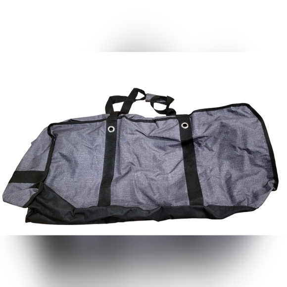 Thirty One - Extra Large Storage Tote - Charcoal Crosshatch - Picture 1 of 1